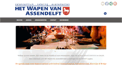 Desktop Screenshot of hetwapenvanassendelft.nl